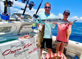 Book a Queen Kate Charters Fishing Trip